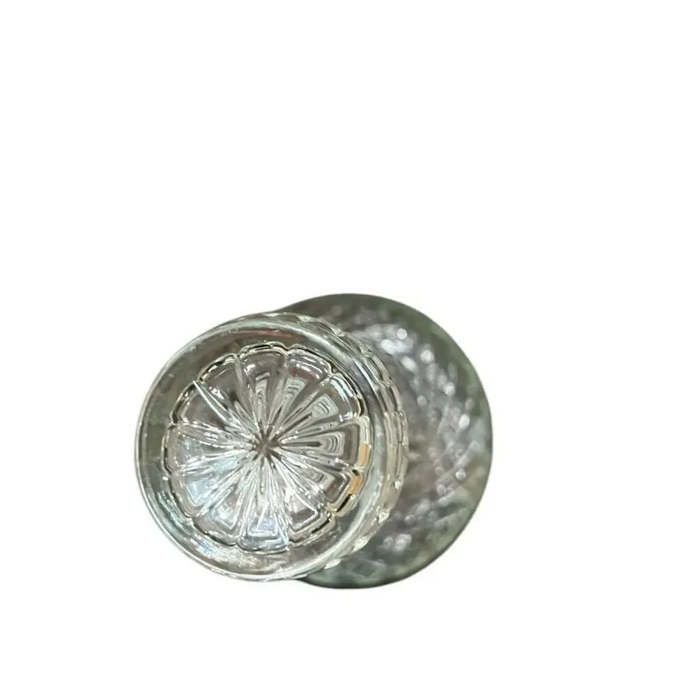 Vintage Genie Cut Glass Liquor Decanter with Stopper